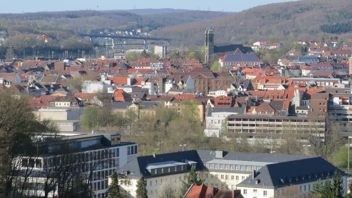 Stadtansicht von Alt-Saarbrücken