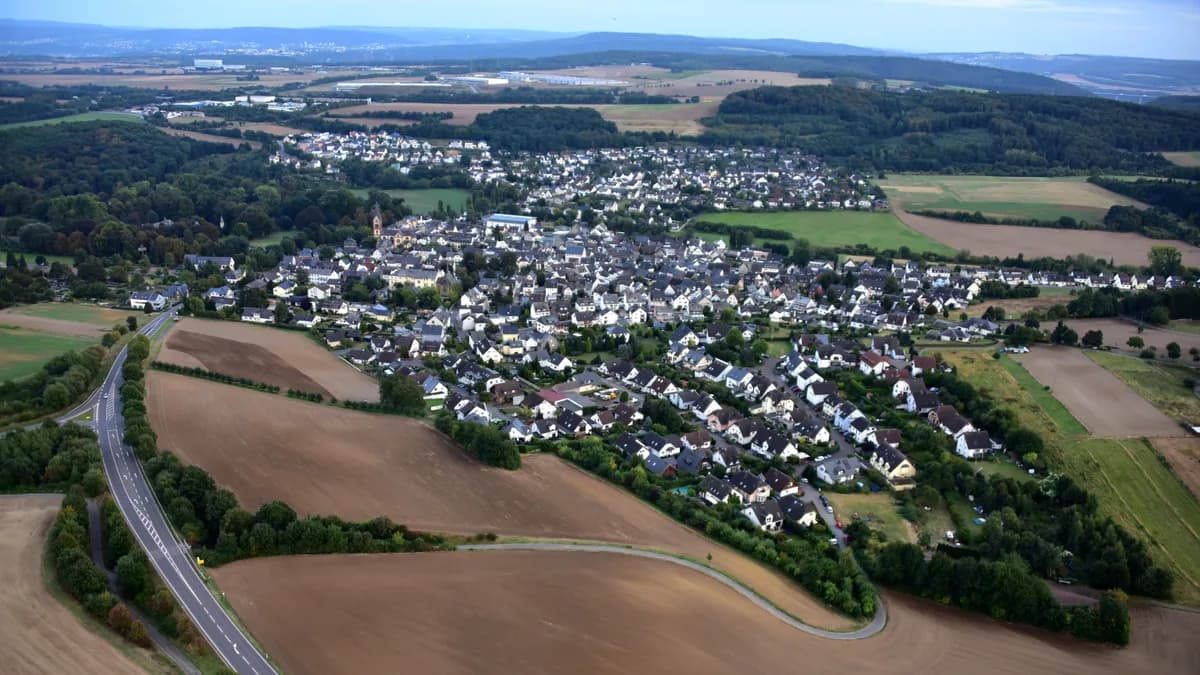 Stadtansicht von Bassenheim