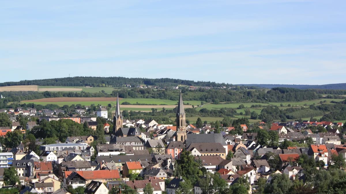 Stadtansicht von Birkenfeld