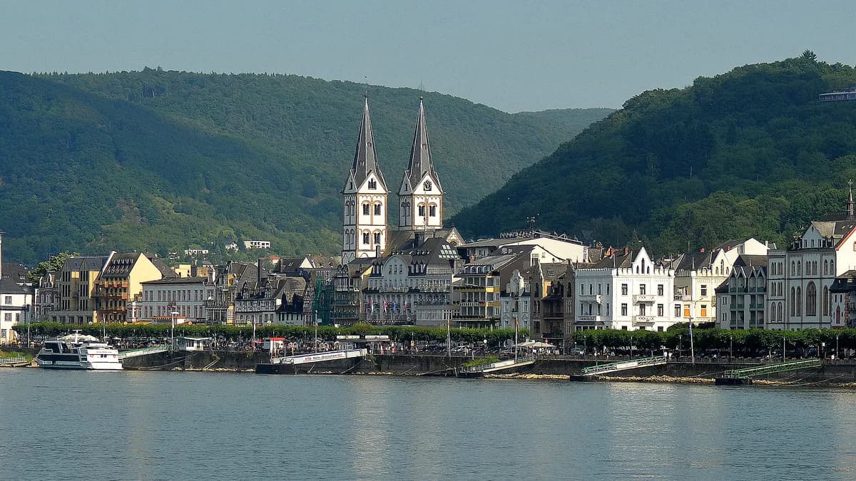 Stadtansicht von Boppard