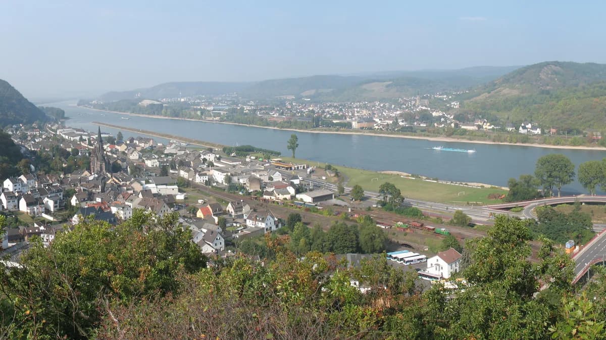 Stadtansicht von Brohl-Lützing