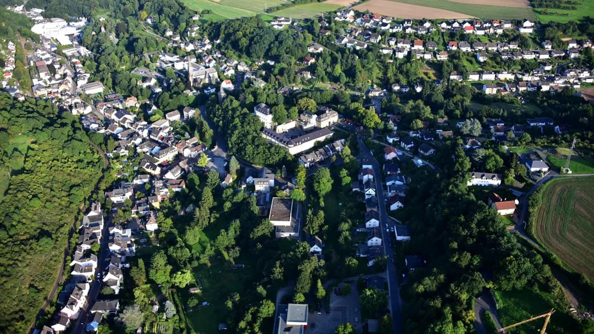 Stadtansicht von Burgbrohl