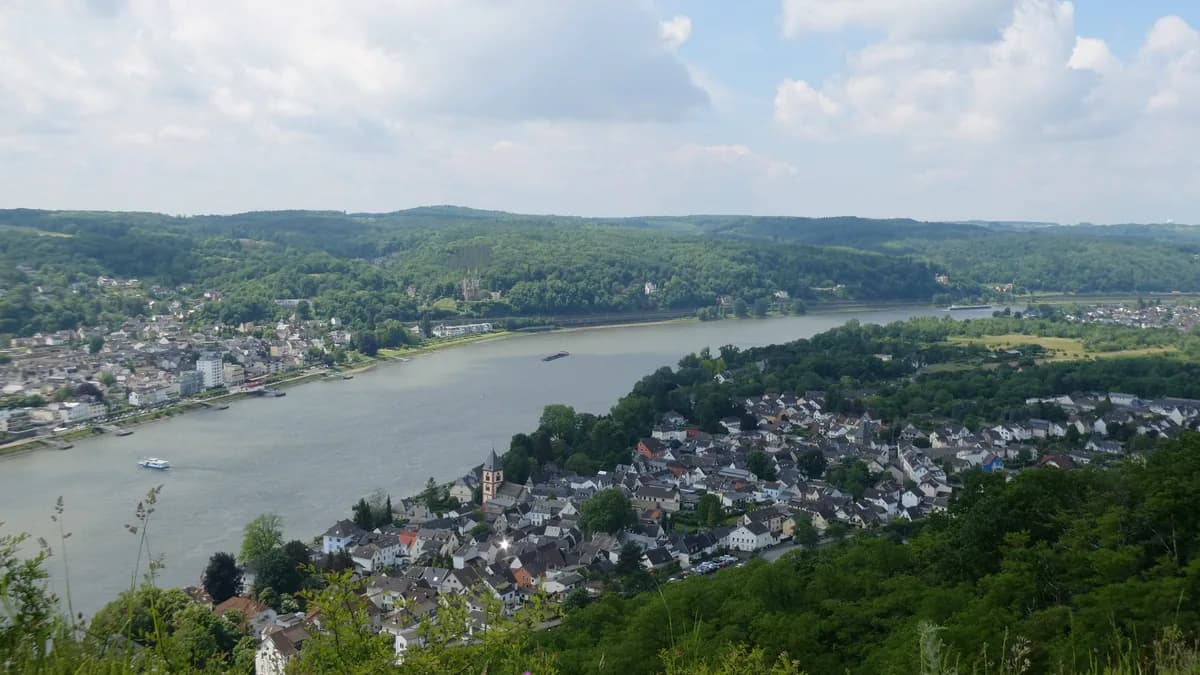 Stadtansicht von Erpel