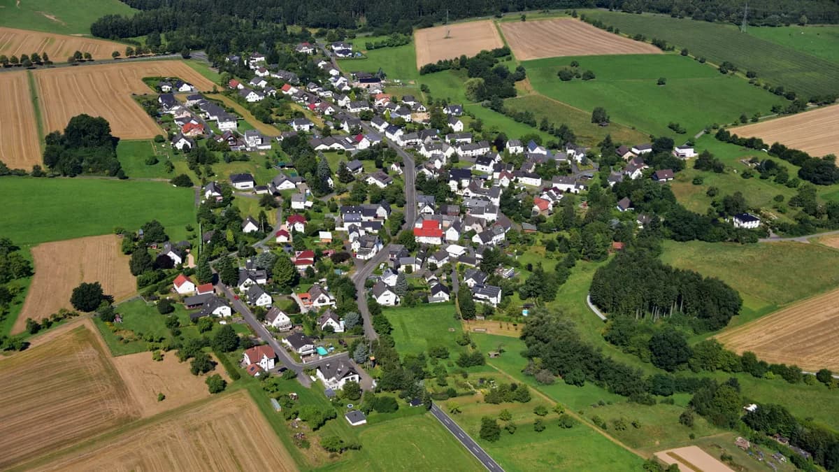 Stadtansicht von Harschbach