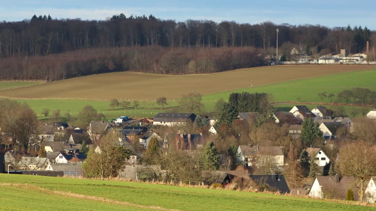 Stadtansicht von Hattert