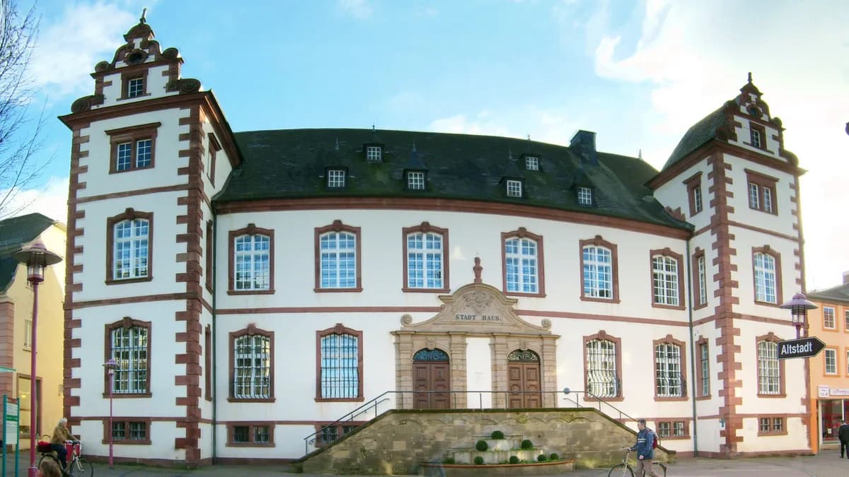 Stadtansicht von Merzig