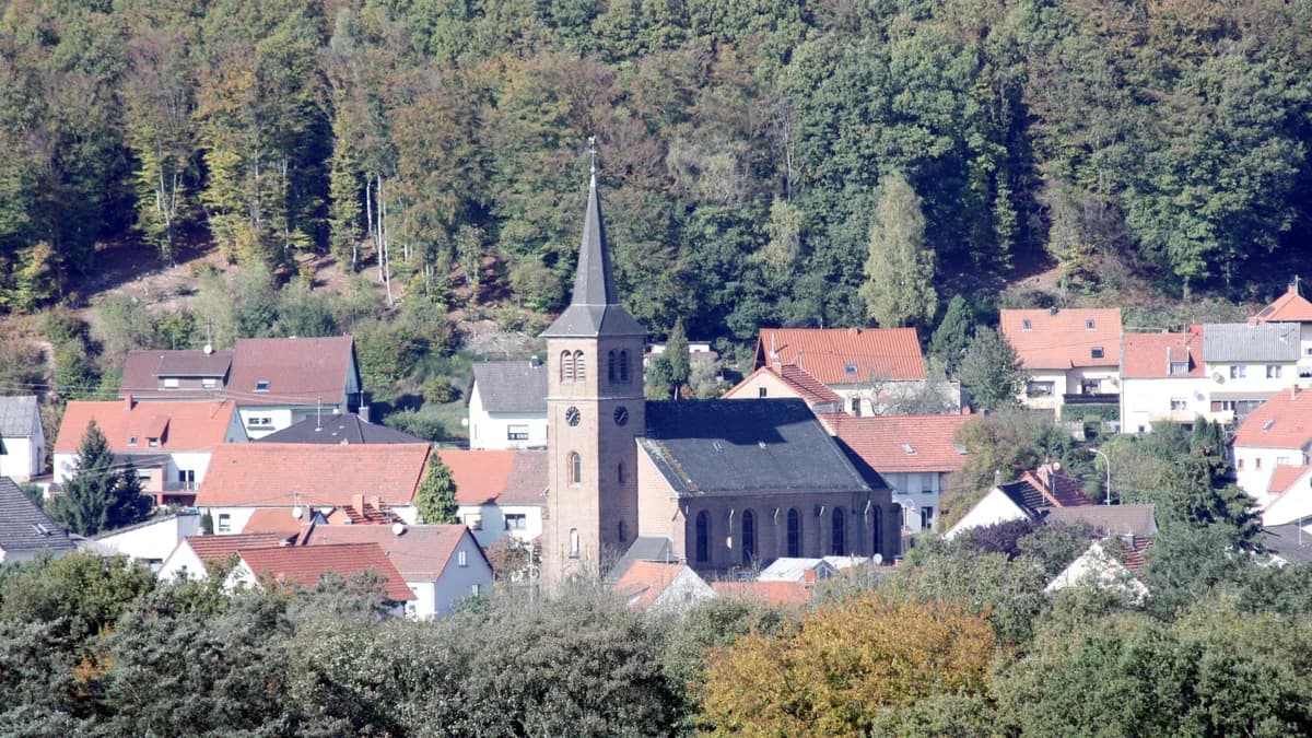 Stadtansicht von Namborn