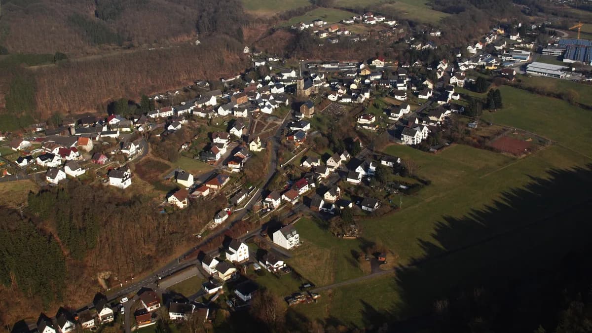 Stadtansicht von Oberlahr