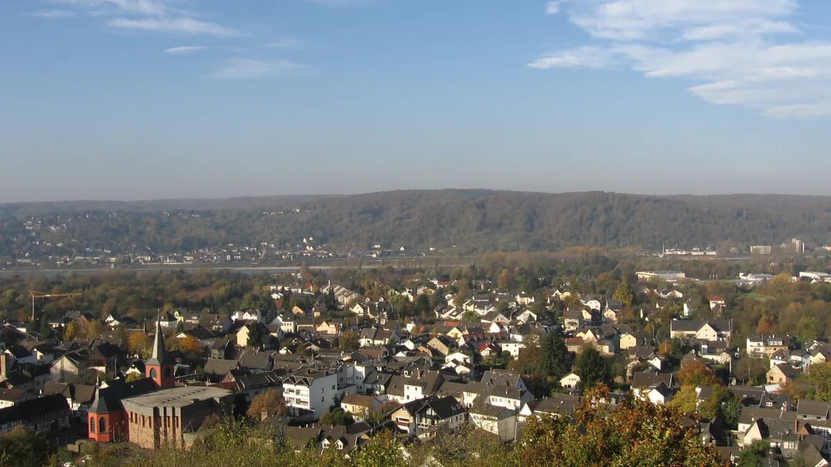 Stadtansicht von Rheinbreitbach