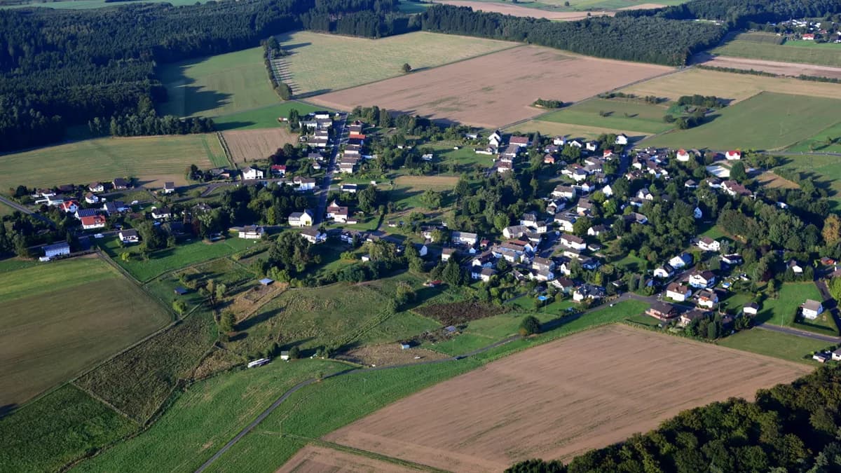 Stadtansicht von Rodenbach bei Puderbach