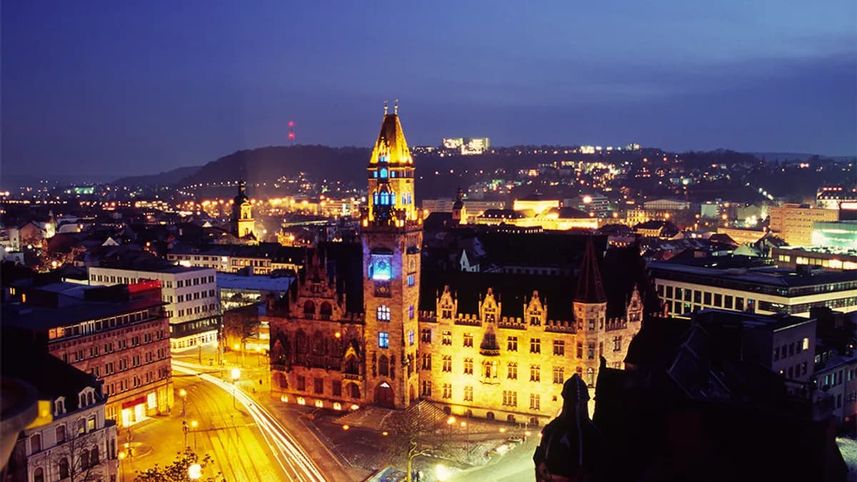Stadtansicht von Saarbrücken
