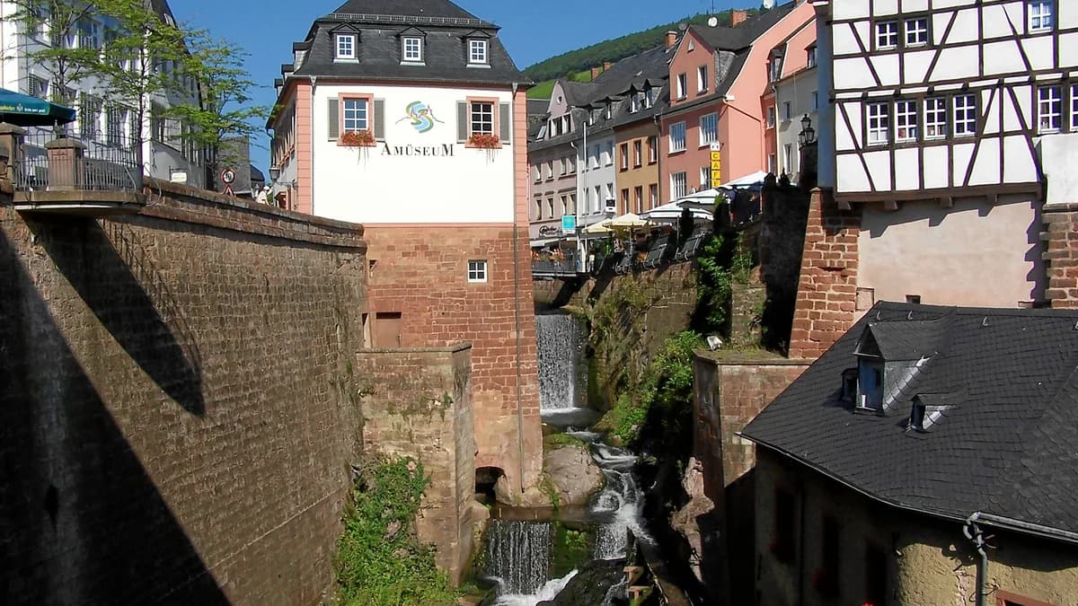 Stadtansicht von Saarburg