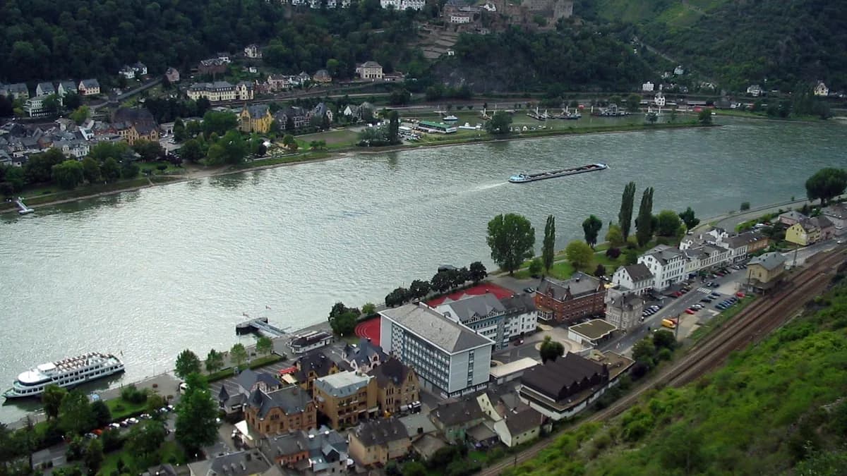 Stadtansicht von Sankt Goar