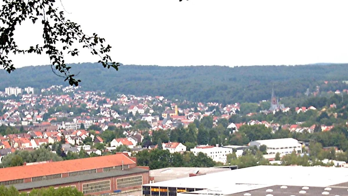 Stadtansicht von Sankt Ingbert