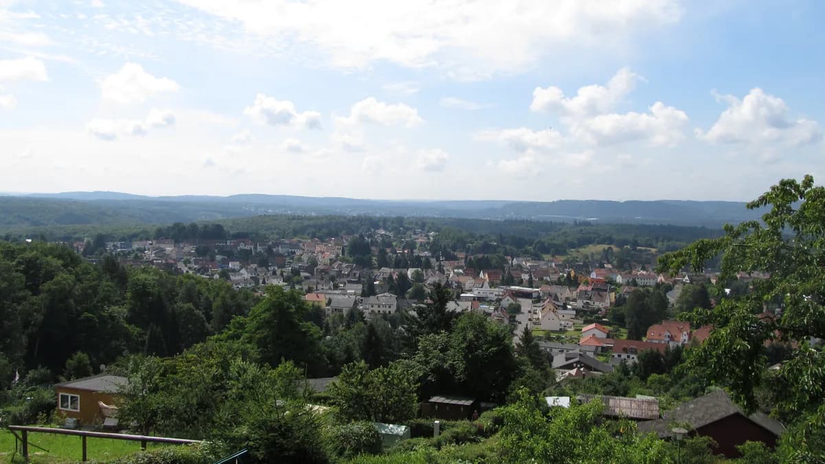 Stadtansicht von Spiesen-Elversberg