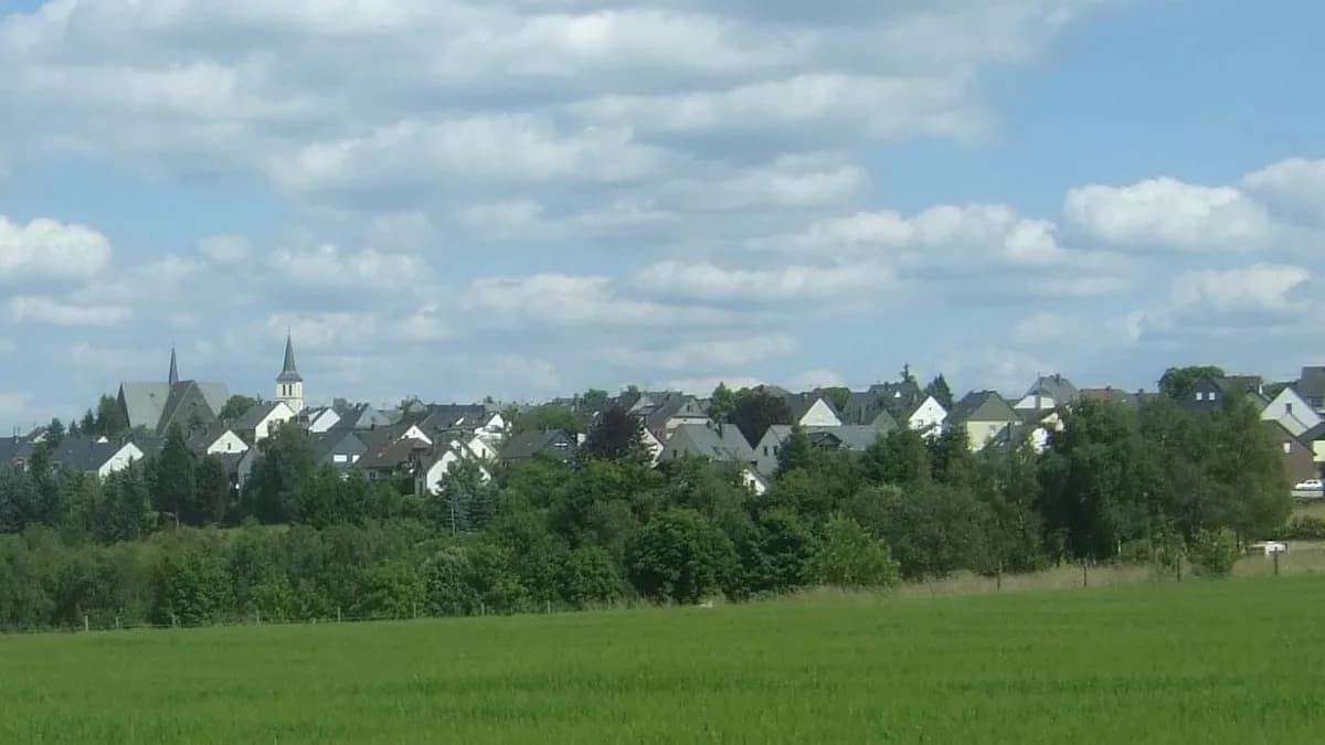 Stadtansicht von Thomm