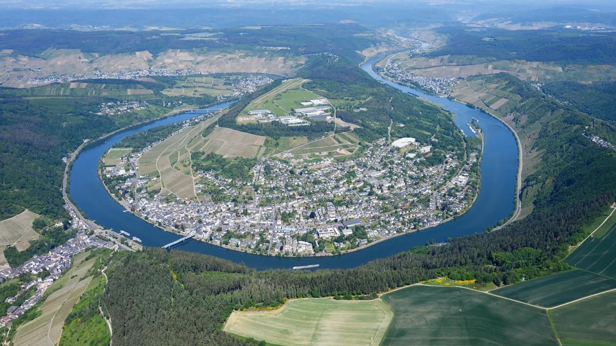 Stadtansicht von Traben-Trarbach