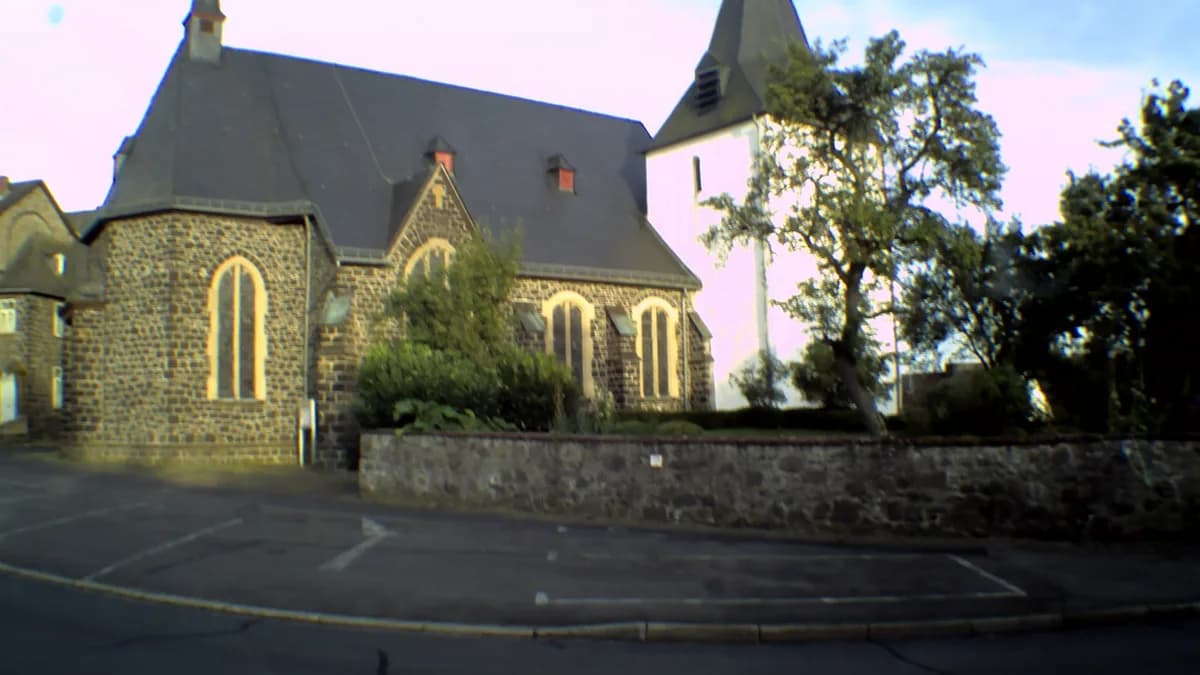 Stadtansicht von Ueß