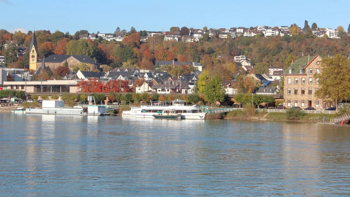 Stadtansicht von Vallendar
