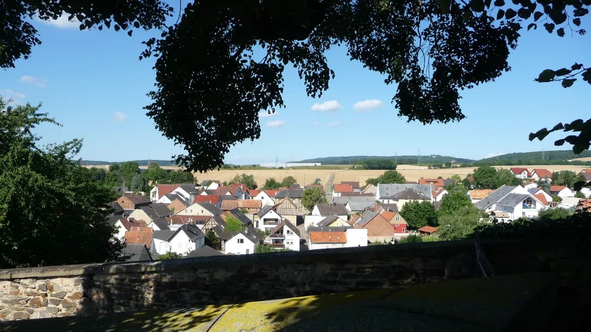 Stadtansicht von Waldlaubersheim