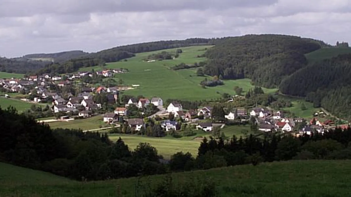 Stadtansicht von Wimbach