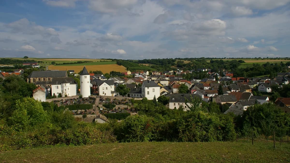 Stadtansicht von Wincheringen